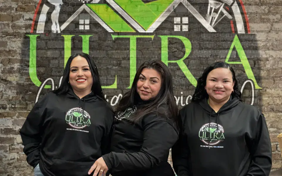 The team with Ultra&rsquo;s company identity.